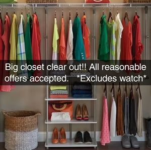 Closet Clear Out